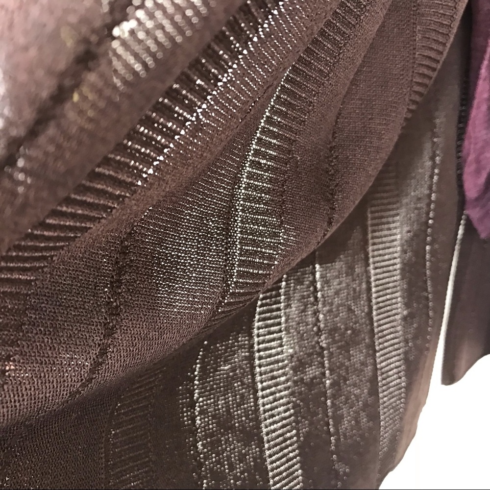 Exclusively Misook L NWT Brown Open Light Cardigan - Picture 3 of 8